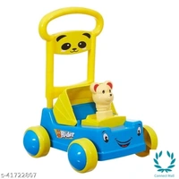 Divi Divine First Step Baby Sit-to-Stand Activity Walker, Baby Push Walker (yellow, 6-18 Months) - 6-18 Months, Yellow, Plastic, Pull Along Toys, Pack Of :1